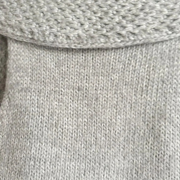 J.Jill Grey Alpaca Blend Vest S - Picture 6 of 7